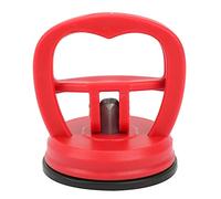 Fdit Maniglia per Righello a Ventosa, Impugnatura Ergonomica Antiscivolo Strumento a Ventosa con Blocco Flip per Modello di Trapuntatura e Manipolazione del Righello per Piastrelle (Rosso 801)