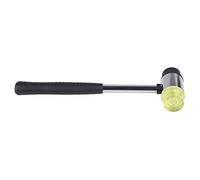 Fdit Martello in Gomma, Doppio Viso in Plastica Utensile a Mano Leggera Martello Azzurro per Gioielli Che Producono un Gruppo di Mobili e (35 mm)