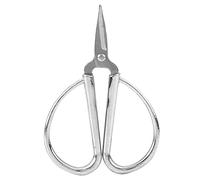 Fdit Mini Forbici da Cucito Vintage, Cesoie Artigianali da Ricamo in Acciaio Inossidabile con Manico in Lega di Zinco a Forma di, per Taglio di Tessuti Artigianali da (SILVER)