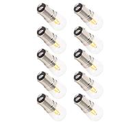Fdit Mini Lampadine LED Dimmerabili B15 da 10 Pezzi 1,5 W 230 V Filamento Corto Ad Alta luminosità con Materiale in Vetro per Illuminazione Domestica per Auto Paesaggio