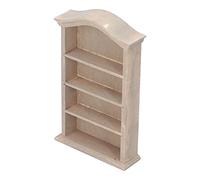 Fdit Mini Libreria per Casa delle Bambole, Arredamento Non Tossico per Casa delle Bambole, Migliora l'abilità Fisica e la creatività dei Bambini, Ideale per Paesaggi in Vaso o Decorazioni per Finestre