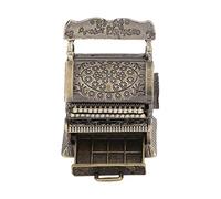 Fdit Mini Modello di Registratore di Cassa con Scena di Vita Simulata per Casa delle Bambole, Ottimo Regalo per i Bambini Che Amano le Bambole, Materiali Sicuri e Non Tossici