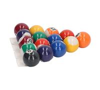 Fdit Mini Palline da Biliardo da 16 Pezzi, Set di Palline da Biliardo Piccole in Resina da 32 Mm con 15 Palline Numerate e 1 Palla Bianca per Sala Giochi, Bar e Uso Sportivo e