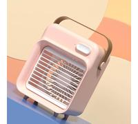 Fdit Mini Raffreddatore D'aria da Tavolo con Raffreddamento Ad Acqua | Struttura in ABS e PC, Batteria Ricaricabile USB, Raffreddamento Rapido in 3 Secondi, Serbatoio da 150 Ml, Modalità