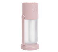 Fdit Mini Umidificatore a Nebbia Fredda Umidificatore Personale Portatile USB da 260 Ml con 7 Luci Colorate Spegnimento Automatico Ultra Silenzioso per Viaggi in Auto in Ufficio in (PINK)