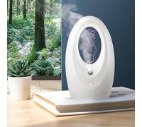 Fdit Mini Umidificatore USB Diffusore di Nebbia Silenzioso per Camera da Letto da Ufficio, Umidificatore da Scrivania di Grande Capacità 320 Ml, Idratazione della Pelle per Viaggi a Casa (#1)