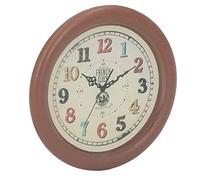 Fdit Modello Colorato di Orologio da Parete in Miniatura Realizzato in Resina Premium, Accessori Portatili per Casa delle Bambole in Scala 1:12, Decorazione Realistica, Ottima Aggiunta per i