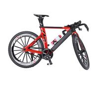 Fdit Modello di Bici da Corsa Bicicletta da Corsa con Dito in Lega a Doppio Manubrio per Bambini Decorazione di Collezione di Modelli di Bici in Metallo (#2)