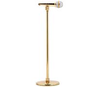 Fdit Modello di Microfono in Rame Placcato Oro Microfono Artigianale Regolabile in Altezza 16-22 Cm 20-29 Cm con Confezione Regalo per L'arredamento Dell'home Office (16-22)