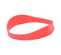 Fdit Modello Guida per Taglio Capelli Modello Rasatura Scollatura Guida per Tagliare i Capelli |Fascia per Taglio di Curva in Silicone per Tagli di Domestici Fai-da-te (rosso)
