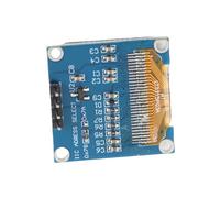Fdit Modulo LCD OLED 128 X 64 da 0,96 Pollici, Display Ad Alta Risoluzione, Consumo Energetico Estremamente Basso per MSP430 Ampio Supporto di Tensione per Tecnologia Indossabile