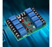Fdit Modulo Ulteriore Tempo per Fase e KTV, 8 Canali Power Time Sequence Board con Un Intervallo Regolabile di 0,2-4S