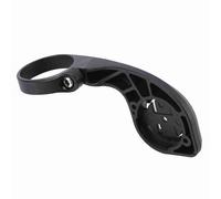 Fdit Montaggio GPS per Computer in Bicicletta per Biciclette Nera/Rossa, Supporto per Staffa in Plastica Resistente, compatibilità da 31,8 Mm (Black)