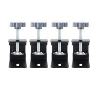 Fdit Morsetti per Installazione Pannelli Cassetti con Design Regolabile per Diversi Spessori, 4 Pezzi per Fissaggio Hardware Dell'armadio