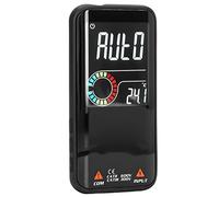 Fdit Multimetro Digitale Intelligente Ricaricabile Misuratore di Tensione CA CC Ad Alta Precisione con Schermo LCD a Colori per Uso Esterno, Plastica, 1 X Multimetro, Portatile