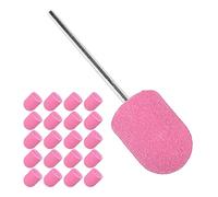 Fdit Naboni di Levigare Materiale Resistente Alla Testa Appropriato per Chiodi di Trasformazione, Vetro, Metallo, Facile da Trasportare per la Casa (PINK)
