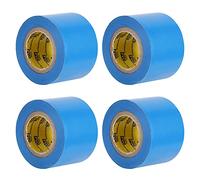 Fdit Nastro Sigillante Isolante Elettrico, Nastro Isolante Impermeabile in PVC da 4,4 Cm per Riparazioni Elettriche, Avvolgimenti di Motori, Condensatori di Trasformatori, 4 Pezzi (BLUE)