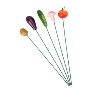 Fdit Ornamento con Palo da Giardino Aspetto Elegante Supporto Stabile per Vaso da Fiori da Prato - Materiale Premium Ferro in Plastica Espansa - Ottimo per L'ambiente del Giardino (C)