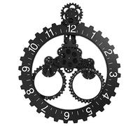 Fdit Orologio con ingranaggio Rotante, Orologio Rotante Grande Moderno 3D, Camera da Letto con Decorazione alla Moda per la casa dell'ufficio