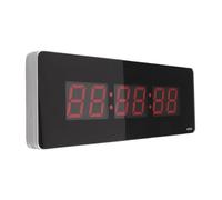 Fdit Orologio da calendario, 14 "Display a LED extra large Orologio da tavolo digitale Orologio da parete con temperatura diurna(36 * 13 * 3cm-Ora + Minute + Seconda)