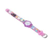 Fdit Orologio Super Carino per Bambini, Stile Cartone Animato 3D, Scala Chiara, Colori Ricchi, Orologio per Ragazze, Ragazzi e Ragazze, Aiuta a Sviluppare Buone Abitudini, (PURPLE)
