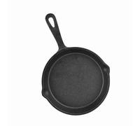 Fdit Padella in Ghisa Vintage Isolamento Imbattibile e Persino Riscaldamento per Stufe a Gas di Casa 1 Padella (16 cm)
