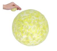 Fdit Palla da Spremere per Alleviare L'ansia, Alleviare lo Stress e lo Sviluppo Cognitivo, Adatta per Oltre 3 Anni (YELLOW)