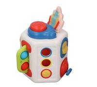 Fdit Palla Sensoriale Premium per Bambini, Palla Multifunzionale con Impugnatura Manuale per lo Sviluppo del Cervello, Giocattolo per L'apprendimento Precoce dei Bambini, Plastica/stoffa per