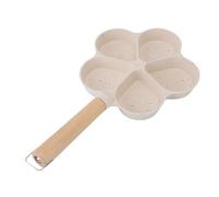 Fdit Panna di Uova Fritta a Forma di Fiore, Padella di Frittata per Pancake di Hamburger, Divertimento per Pasti Condivisi, Ideali per Cucina Festiva, Adatto per Cibi di varietà