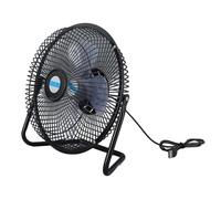 Fdit Pannello Solare Ventilatore, Pannello 10W, Quattro Porte USB | Raffreddamento portatile Flusso d\'aria da pollici, Accesso alla ricarica del tablet del telefono cellulare, Uso di