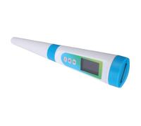 Fdit Penna per Tester PH Ad Alta Precisione con Intervallo di Misurazione ATC 0-14,00 PH Misuratore di Temperatura 2 in 1 per Pane, Formaggio, Carne, Acqua, Vino