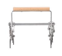 Fdit Pennitura del Telaio Dell'alveare, Strumento per Pinza per Apicoltura con Impugnatura in Legno Ergonomico, Strumento di Apicoltura Portatile per Ispezione Dell'alveare e