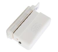 Fdit Perforatore Portatile per Carta A5 B5 A4 - Perforatore Manuale Compatto, Facile da Usare, Ideale per Scuole e Uffici, Struttura in ABS Durevole (WHITE)