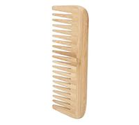 Fdit Pettine di bambù Dente Largo, Pettina