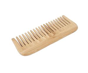 Fdit Pettine di bambù Dente Largo, Pettina