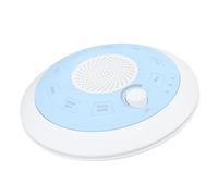 Fdit Piccola Macchina per il Rumore Bianco Ricaricabile Tramite USB 8 Suoni Aiutante per il Sonno del Bambino con Timer di Spegnimento Automatico per Asilo Nido ABS Silicone 5,5x5,5x1,8 Pollici (#1)