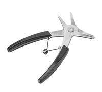 Fdit Pinza per Anelli Elastici Strumento di Riassemblaggio e Rimozione Durevole a Doppio Uso per Anelli Elastici Interni Ed Esterni, per con Diametro da 10 Mm a 40 Mm