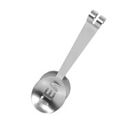 Fdit Pinza per Bustine di tè in Acciaio Inossidabile da 12 Cm, Strumento da Multifunzionale con Impugnatura Ergonomica e Filtro per tè e caffè, Facile da Pulire e Riporre