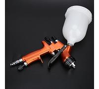 Fdit Pistola a Spruzzo, Aerografo Pneumatico, Calibro 1,3 Mm, HVLP e Tappo D'aria Altamente Efficiente, Atomizzazione Uniforme (TE 1,3 mm)