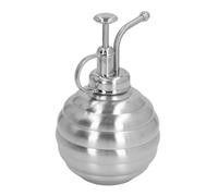Fdit Plant Acciaio Inossidabile, Look Vintage, Spray Nebulizzato Fine, capacità 400ML, per Piante da Interno, Giardinaggio, Materiale in Acciaio Inossidabile (Silver)