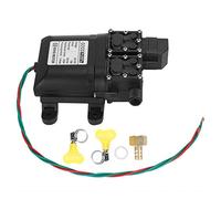 Fdit Pompa Acqua a Membrana, Dual Core Ad Alta Pressione 12V 120W 8L