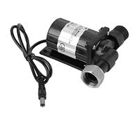 Fdit Pompa dell'Acqua Audio Bassa Nera Resa di Alta Temperatura per Un Piccolo di Circolazione di Laghetto di Pesce