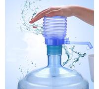 Fdit Pompa per Bottiglia D'acqua Portatile Dispenser D'acqua in Plastica Easy Stop per Secchio per Ufficio Dormitorio