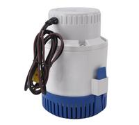 Fdit Pompa Sommergibile 4000GPH Pompa Multiuso Resistente All'erosione per Piscine da Giardino Vasche Idromassaggio in Plastica ABS (12V)