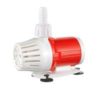 Fdit Pompa Sommergibile DC24V, Pompa Senza Spazzole Ultra Silenziosa da 25 W con Alimentazione Solare o a Batteria per Acquari