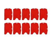 Fdit Portadocumenti con Doppio Slot per Schede da 10 Pezzi, Custodia per Badge in PP Orizzontale Verticale 9,4x6,3 Cm per Documenti di Transito di Lavoro, Ufficio, Scuola, Pendolarismo (10PCS)