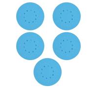 Fdit Portaprovette Rotondo in Schiuma, Portaprovette Galleggiante da 5 Pezzi per Tubi da 0,2ml a 2ml in Schiuma di Polietilene Ad Alta Densità per Uso in Bagnomaria da (Blu 20 fori)