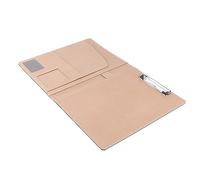 Fdit Premium A4 PU Business Contract Document Cartella Organizzatore Case con Slot per Schede per Organizzazione di File, Riunioni di Lavoro, Utilizzo Dell'ufficio (BLACK)