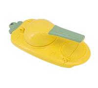 Fdit Pressa per Gnocchi 2 in 1 Pressa per Gnocchi Stampo per Macchina per Manuale con ABS per Uso Alimentare per Preparare, Ravioli Empanadas (YELLOW)