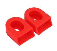 Fdit Protezioni del Braccio a Manovella Stivali a Copertura Morbida Resistenti Stivali 1 Coppia 2 Pezzi per L'accessorio Set di Carrelli per Bici Adatto per la Maggior Parte delle Braccia a (Rosso)
